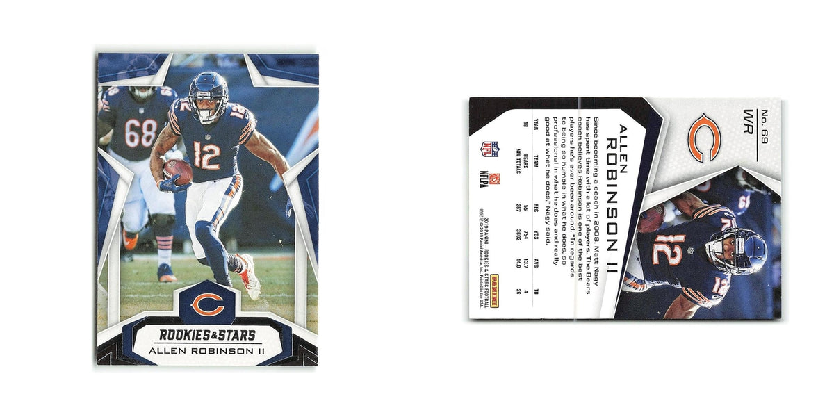 Allen Robinson II 2019 Panini Rookies & Stars #69 Chicago Bears Football Card NM