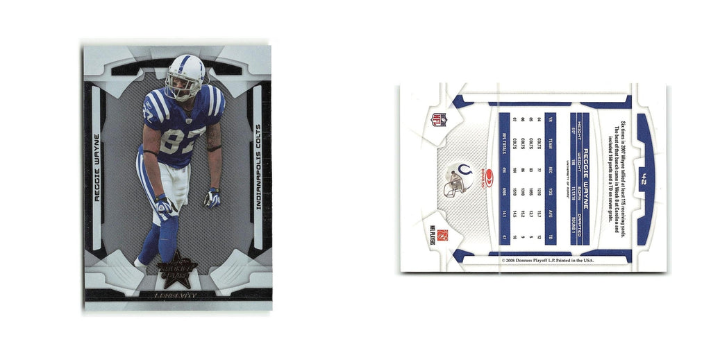 Reggie Wayne 2008 Donruss Rookies & Stars #42 Indianapolis Colts NM