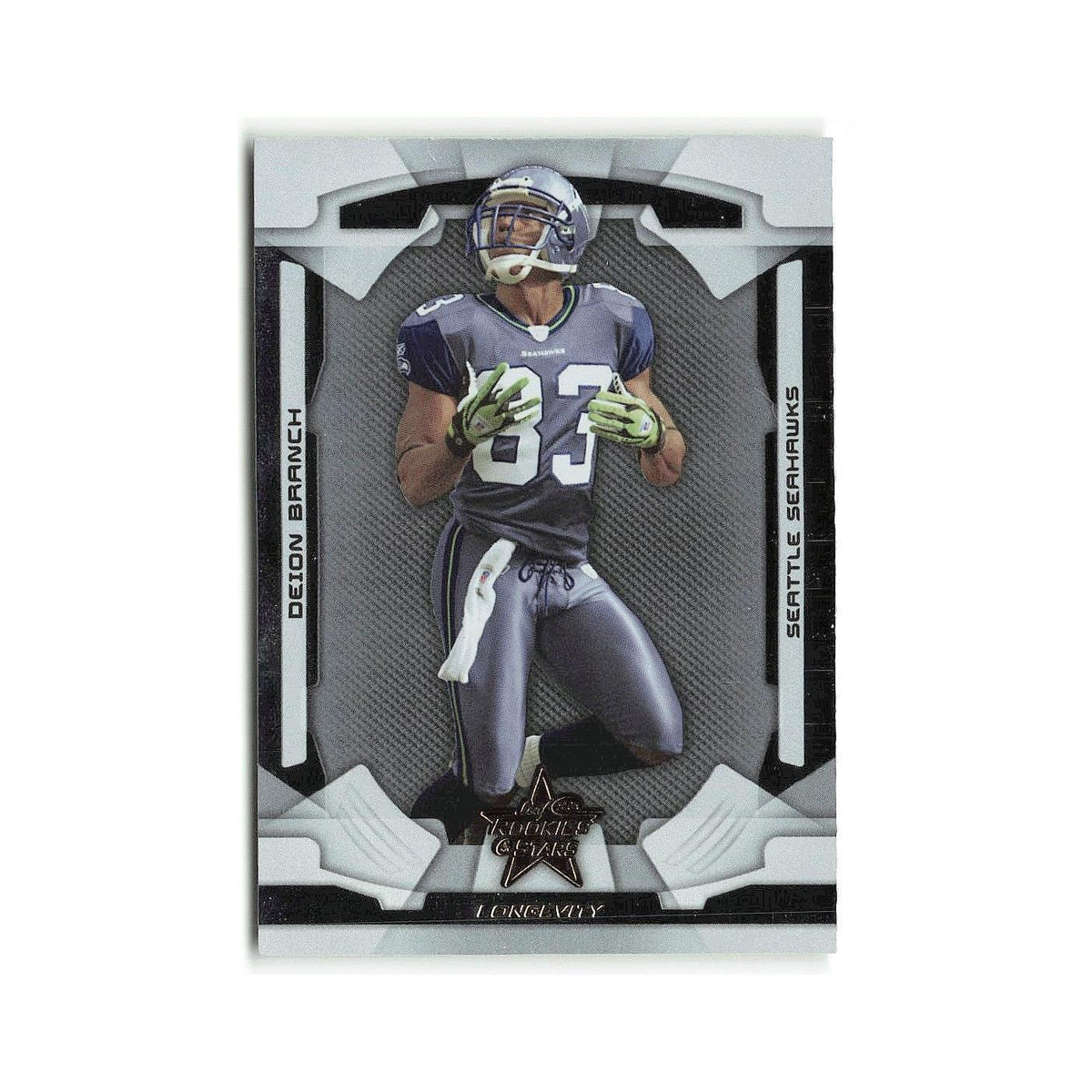 Deion Branch 2008 Donruss Rookies & Stars #86 Seattle Seahawks Football Card NM