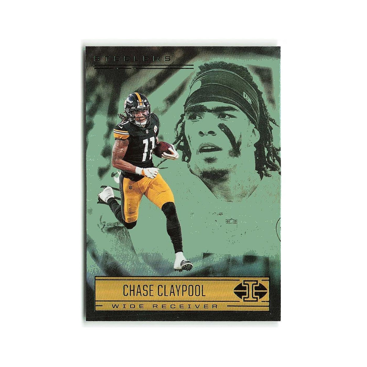 Chase Claypool 2021 Panini Illusions #45 Pittsburgh Steelers Football Card NM