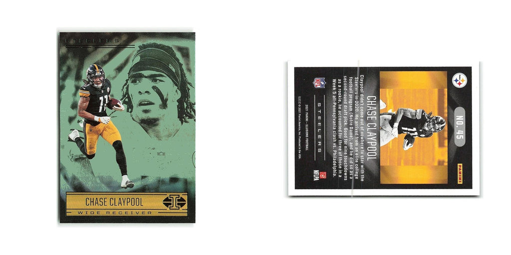 Chase Claypool 2021 Panini Illusions #45 Pittsburgh Steelers Football Card NM
