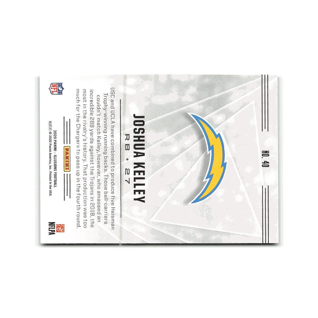 Joshua Kelley Rookie 2020 Panini Illusions #40 Los Angeles Chargers NM