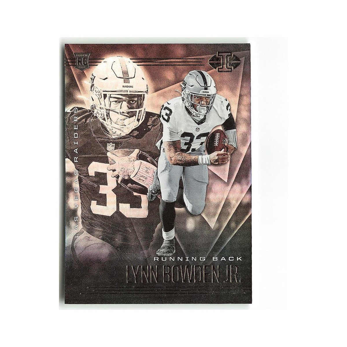 Lynn Bowden Jr. Rookie 2020 Panini Illusions #36 Las Vegas Raiders NM