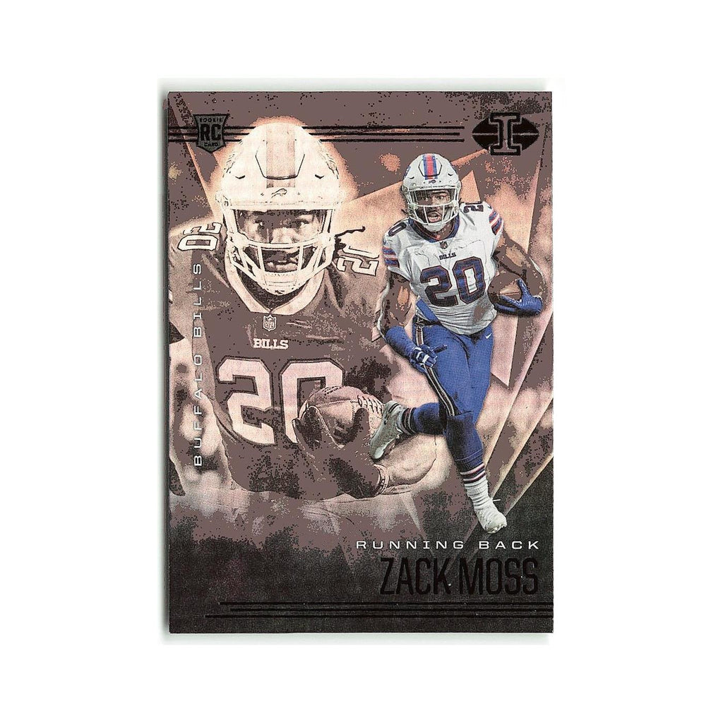 Zack Moss Rookie 2020 Panini Illusions #30 Buffalo Bills Football Card NM