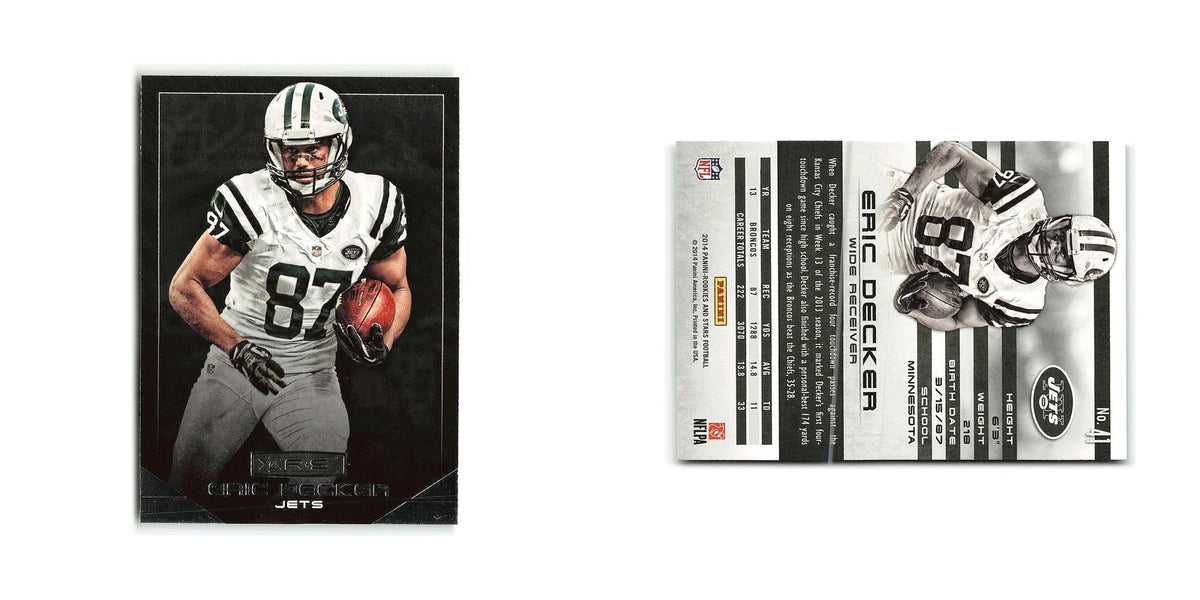Eric Decker 2014 Panini Rookies & Stars #41 New York Jets Football Card NM