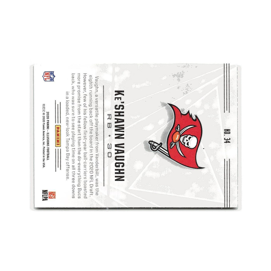 Ke'shawn Vaughn Rookie 2020 Panini Illusions #34 Tampa Bay Buccaneers NM