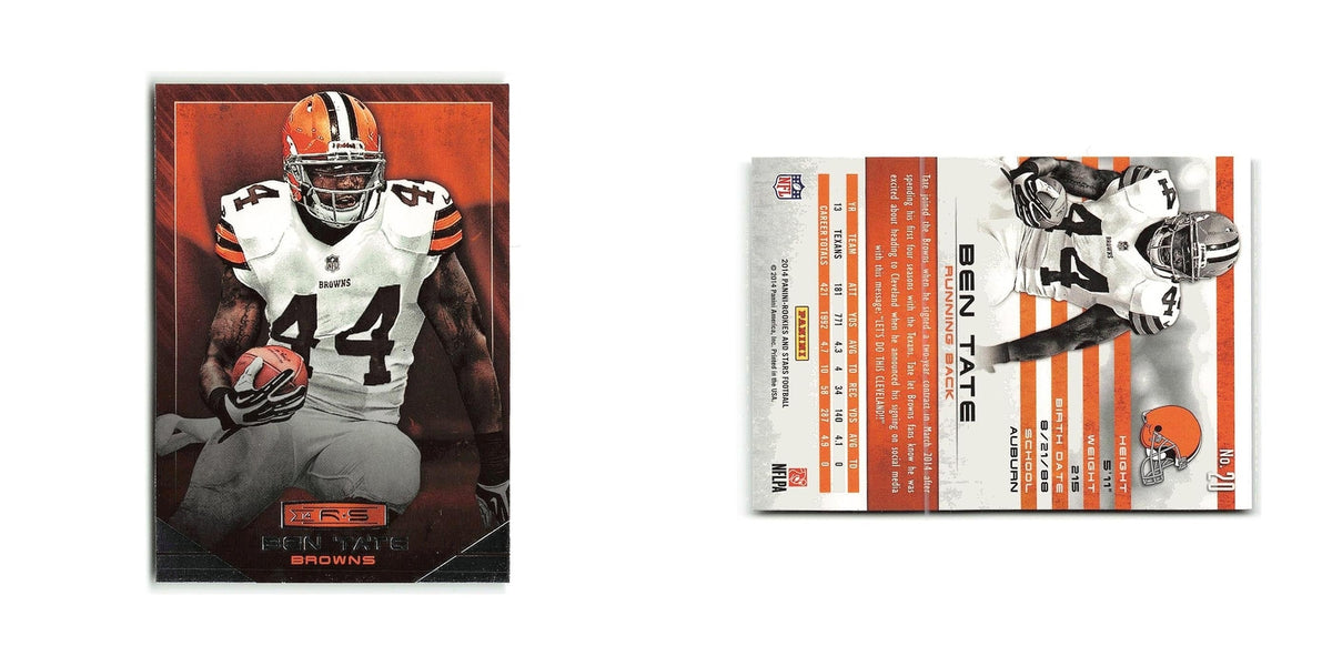 Ben Tate 2014 Panini Rookies & Stars #20 Cleveland Browns Football Card NM