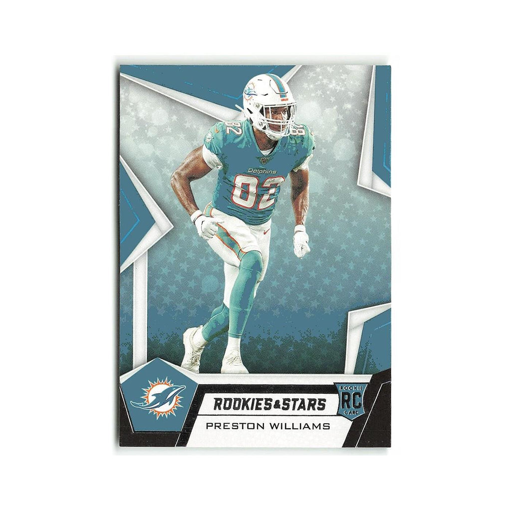 Preston Williams Rookie 2019 Panini Rookies & Stars #142 Miami Dolphins NM