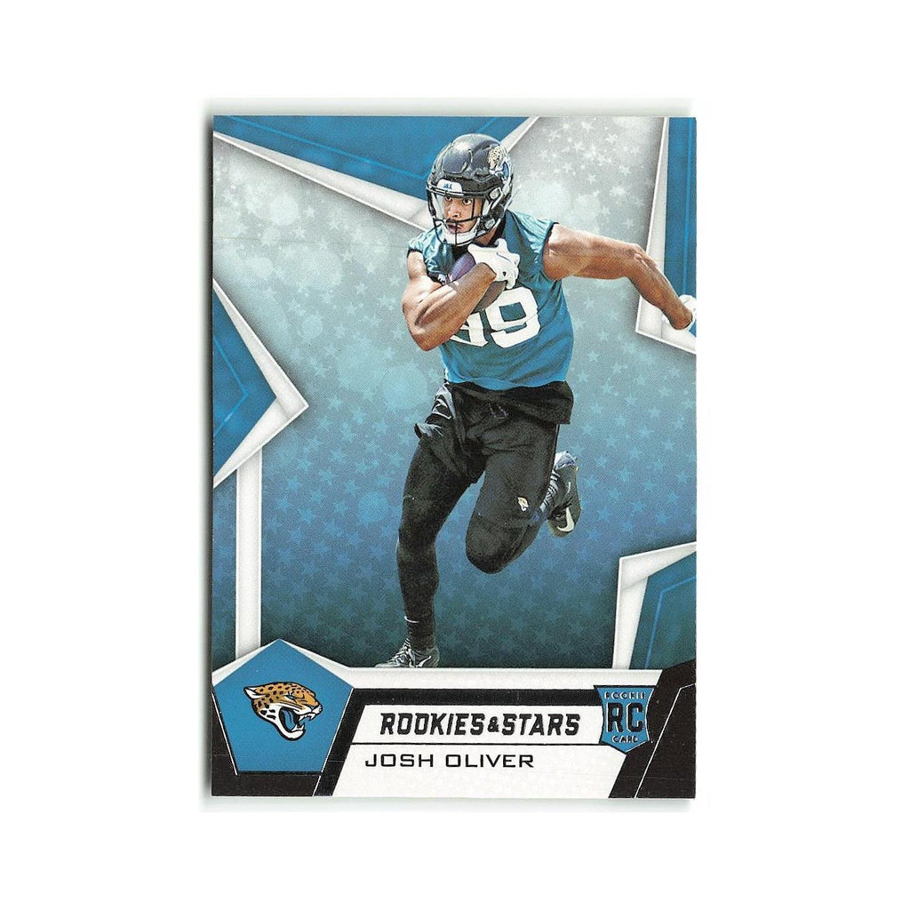 Josh Oliver Rookie 2019 Panini Rookies & Stars #186 Jacksonville Jaguars NM