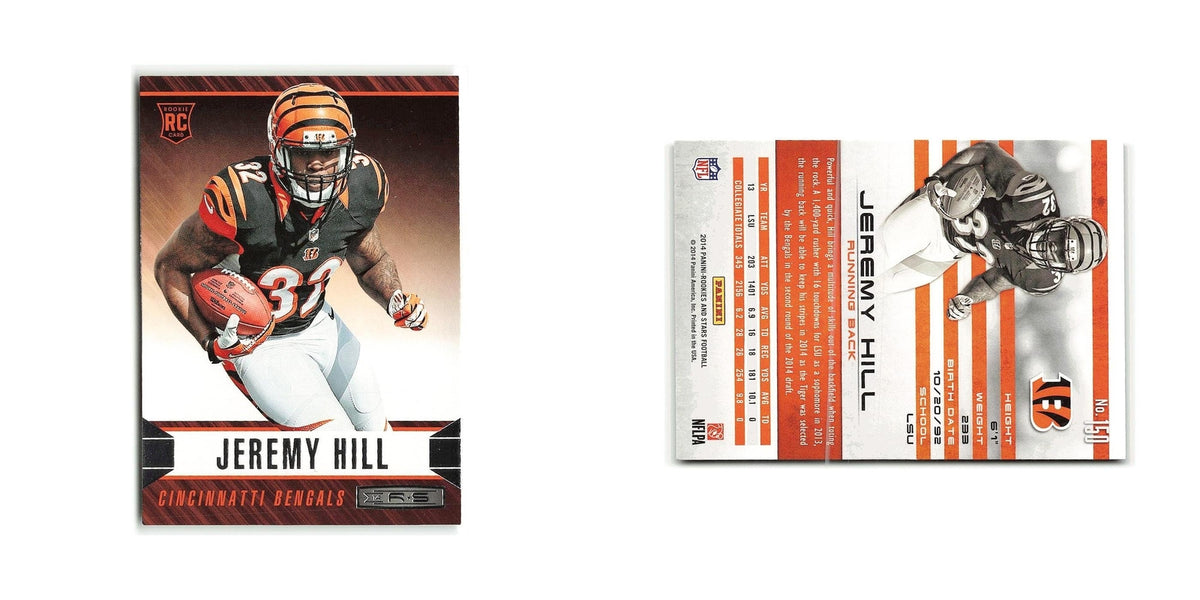 Jeremy Hill Rookie 2014 Panini Rookies & Stars #150 Cincinnati Bengals NM
