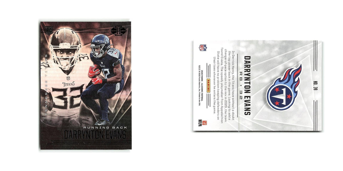 Darrynton Evans Rookie 2020 Panini Illusions #39 Tennessee Titans NM