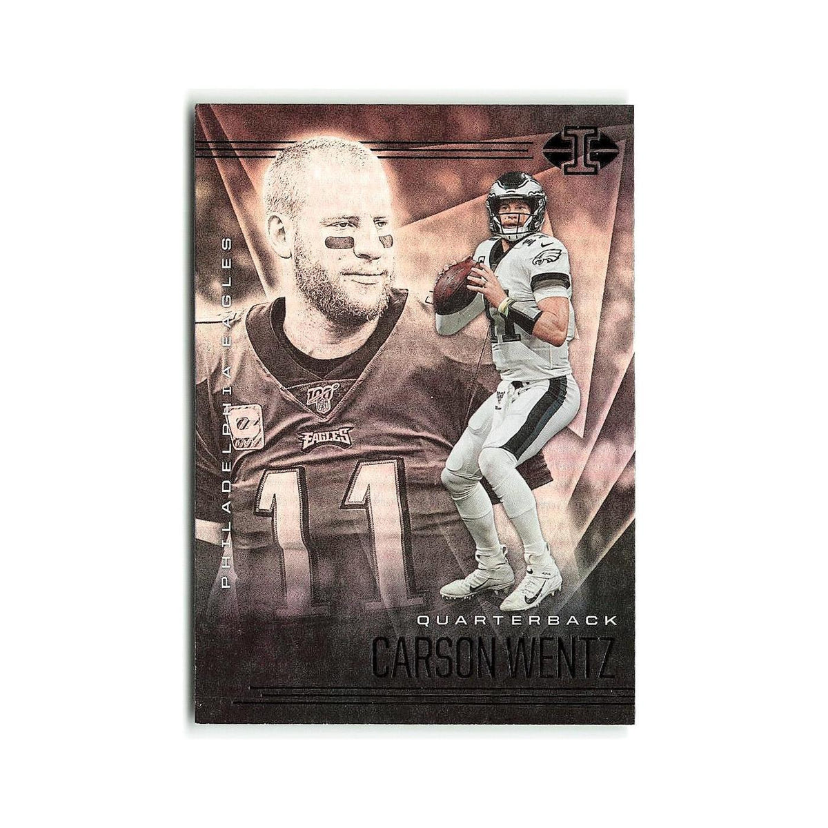 Carson Wentz Rookie 2020 Panini Illusions #85 Philadelphia Eagles NM