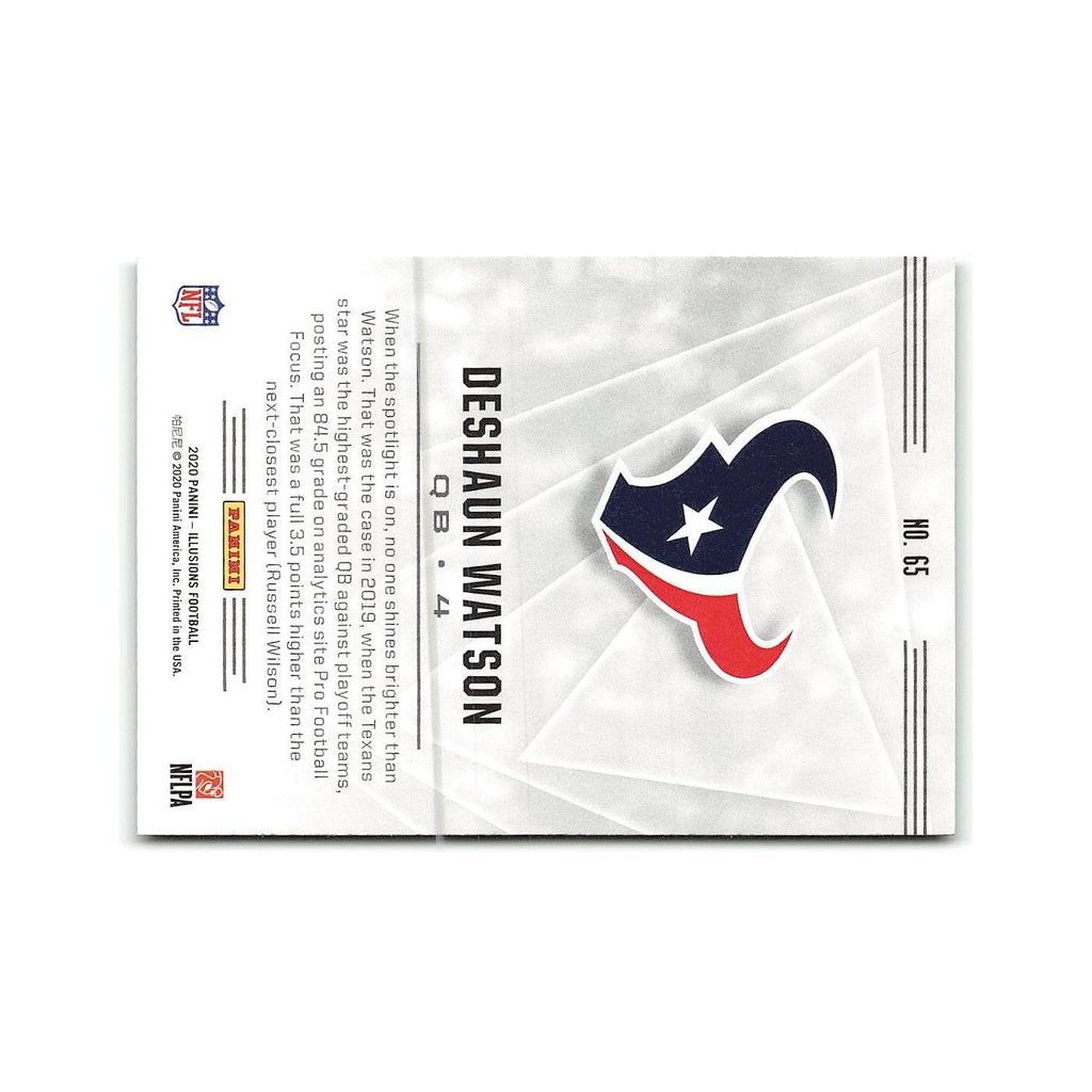 Deshaun Watson 2020 Panini Illusions #65 Houston Texans Football Card NM
