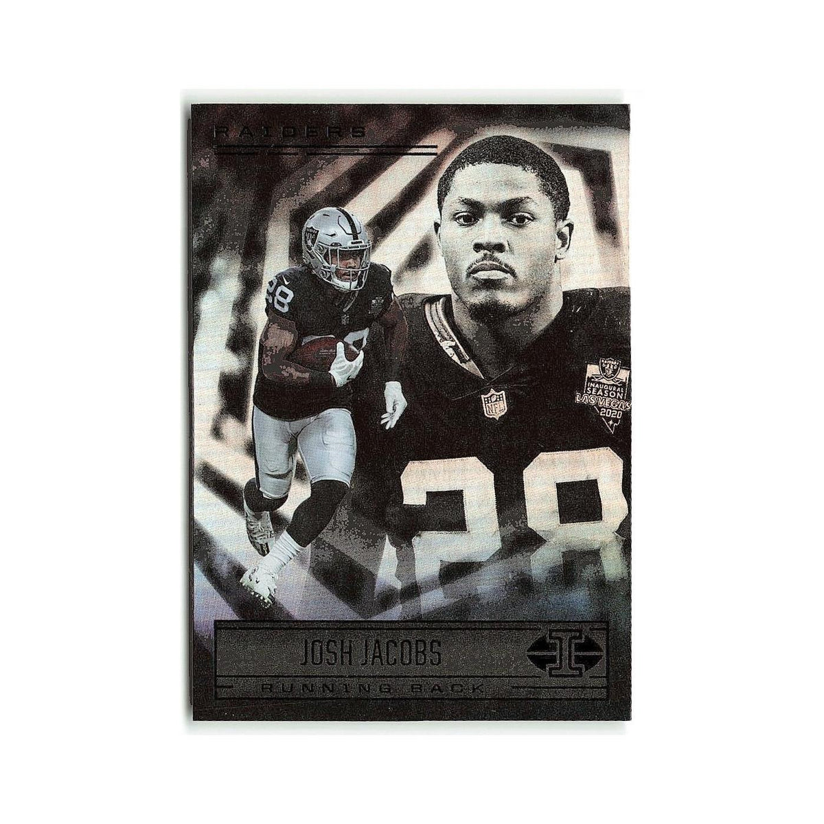 Josh Jacobs 2021 Panini Illusions #27 Las Vegas Raiders Football Card NM