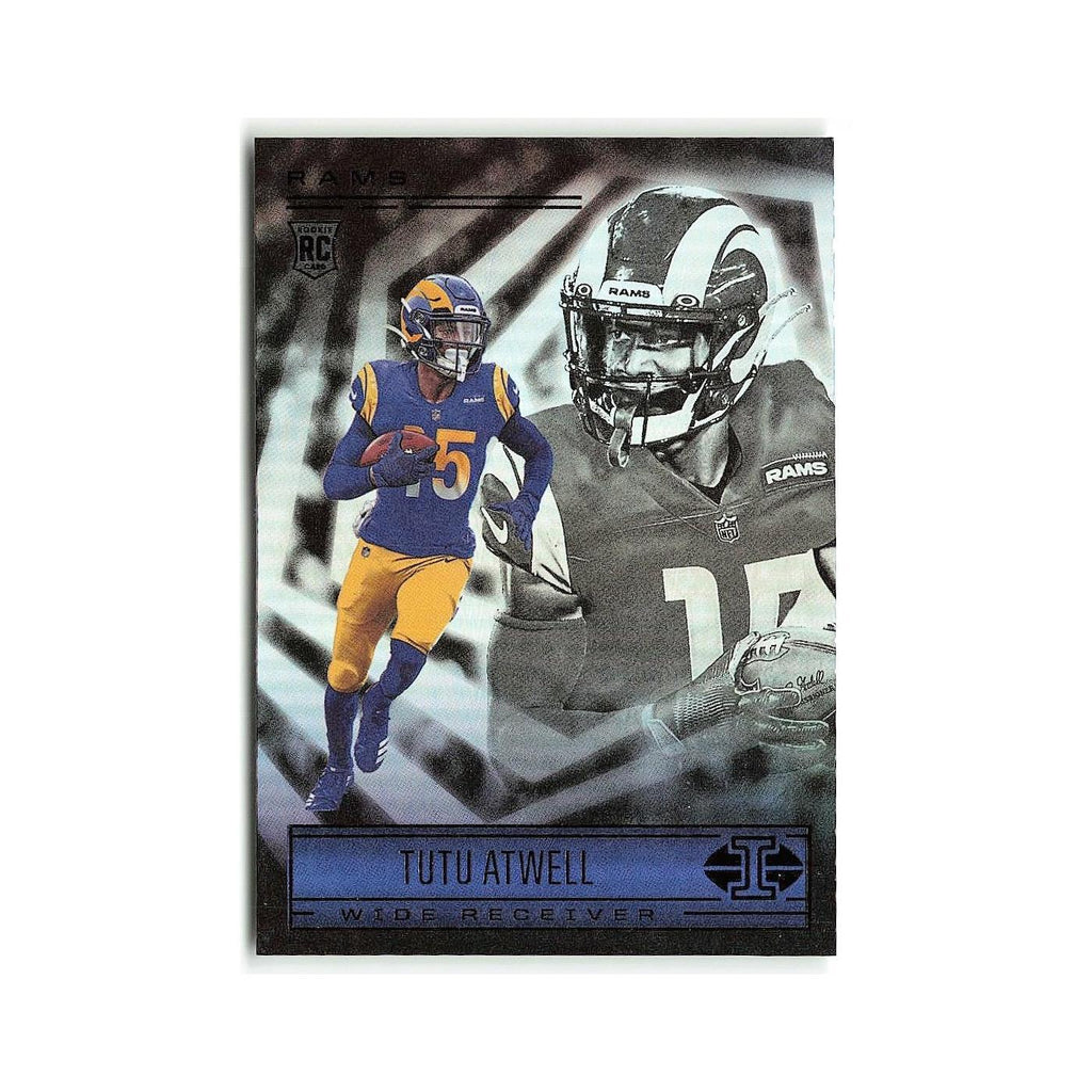 Tutu Atwell Rookie 2021 Panini Illusions #78 Los Angeles Rams Football Card NM