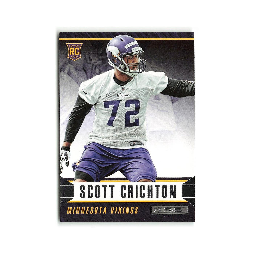 Scott Crichton Rookie 2014 Panini Rookies & Stars #181 Minnesota Vikings NM