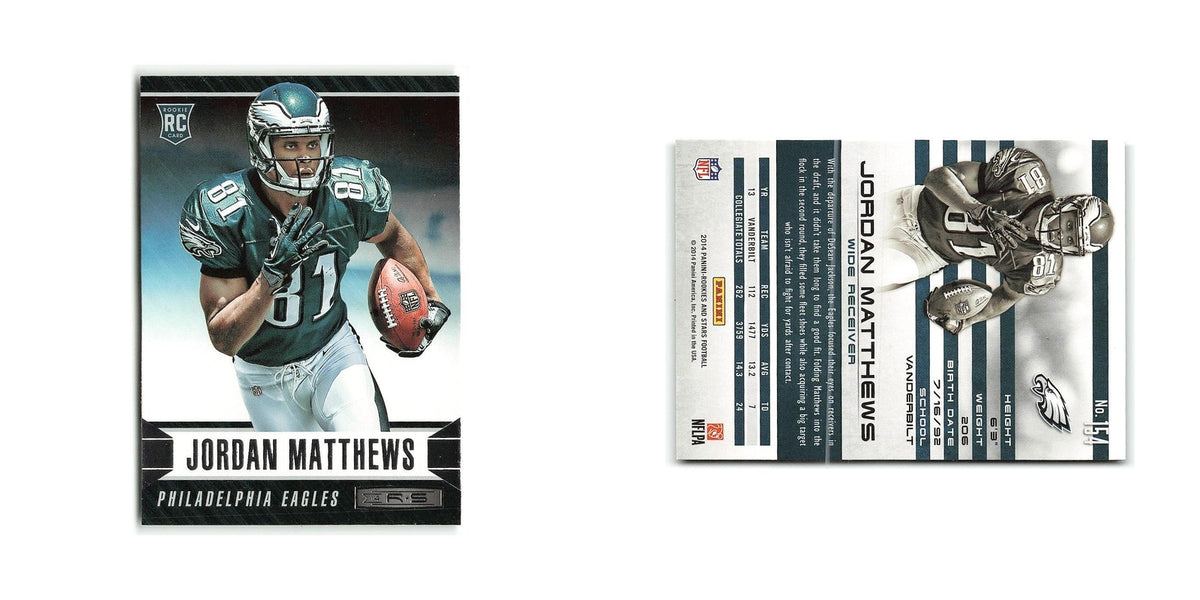 Jordan Matthews Rookie 2014 Panini Rookies & Stars #154 Philadelphia Eagles NM