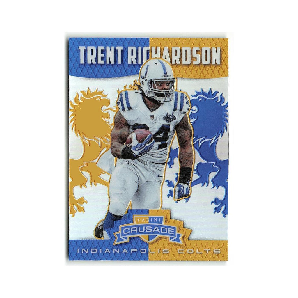 Trent Richardson 2014 Panini Rookies & Stars Crusade Blue #50 Colts NM