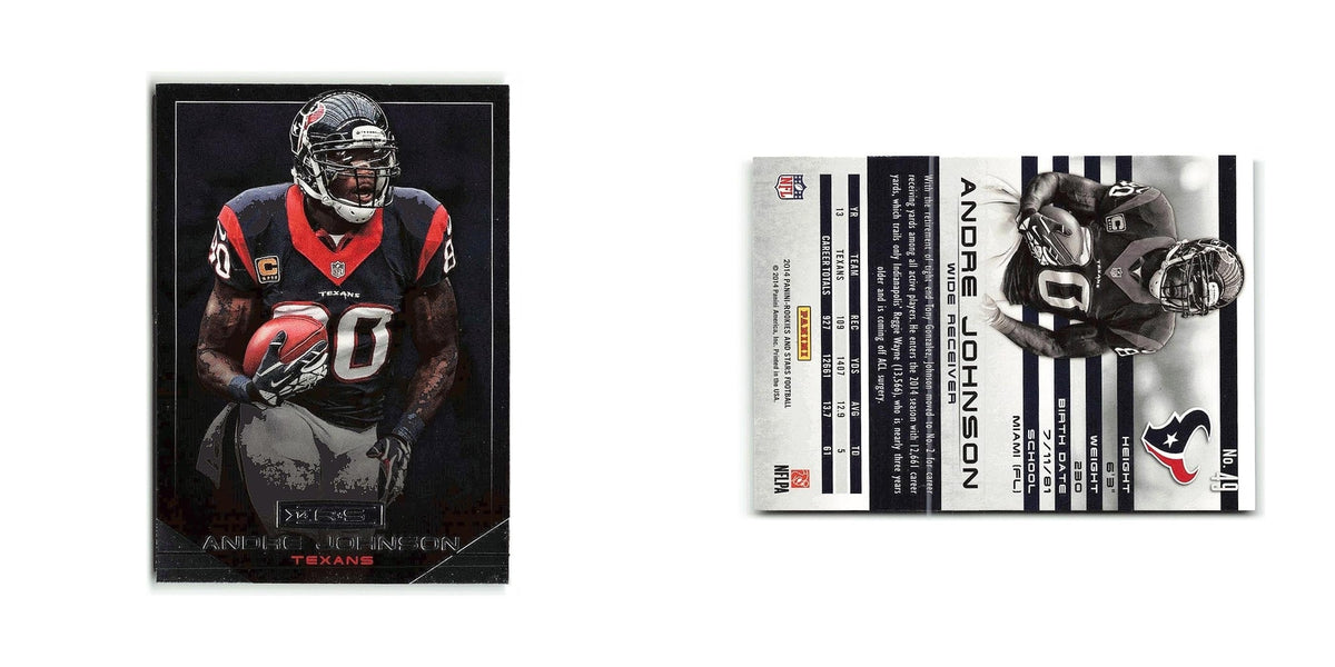 Andre Johnson 2014 Panini Rookies & Stars #49 Houston Texans Football Card NM