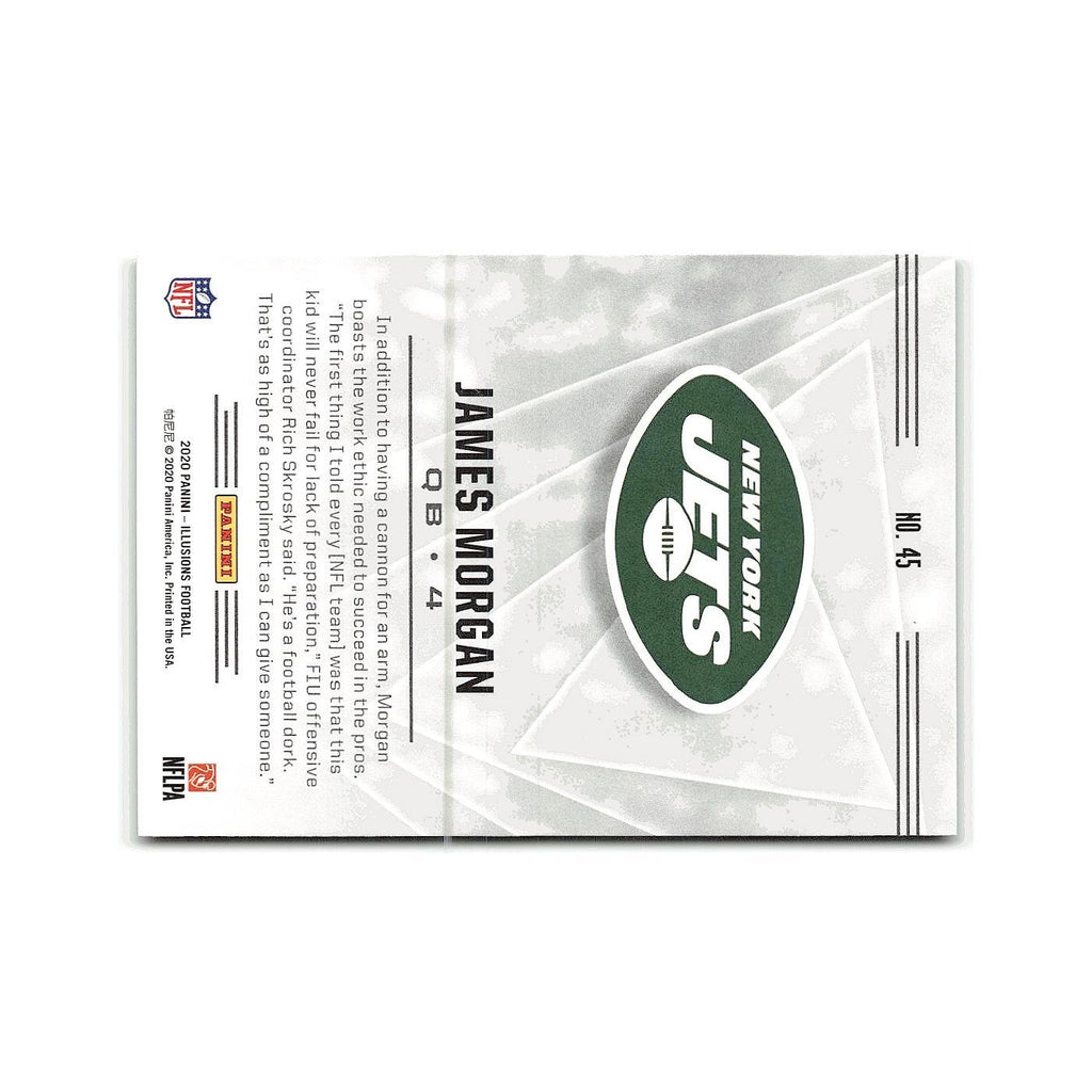 James Morgan Rookie 2020 Panini Illusions #45 New York Jets Football Card NM