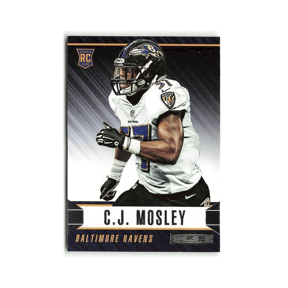 C.J. Mosley Rookie 2014 Panini Rookies & Stars #116 Baltimore Ravens NM
