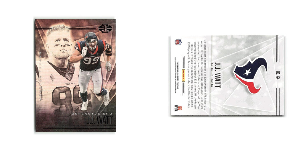 J.J. Watt 2020 Panini Illusions #64 Houston Texans Football Card NM