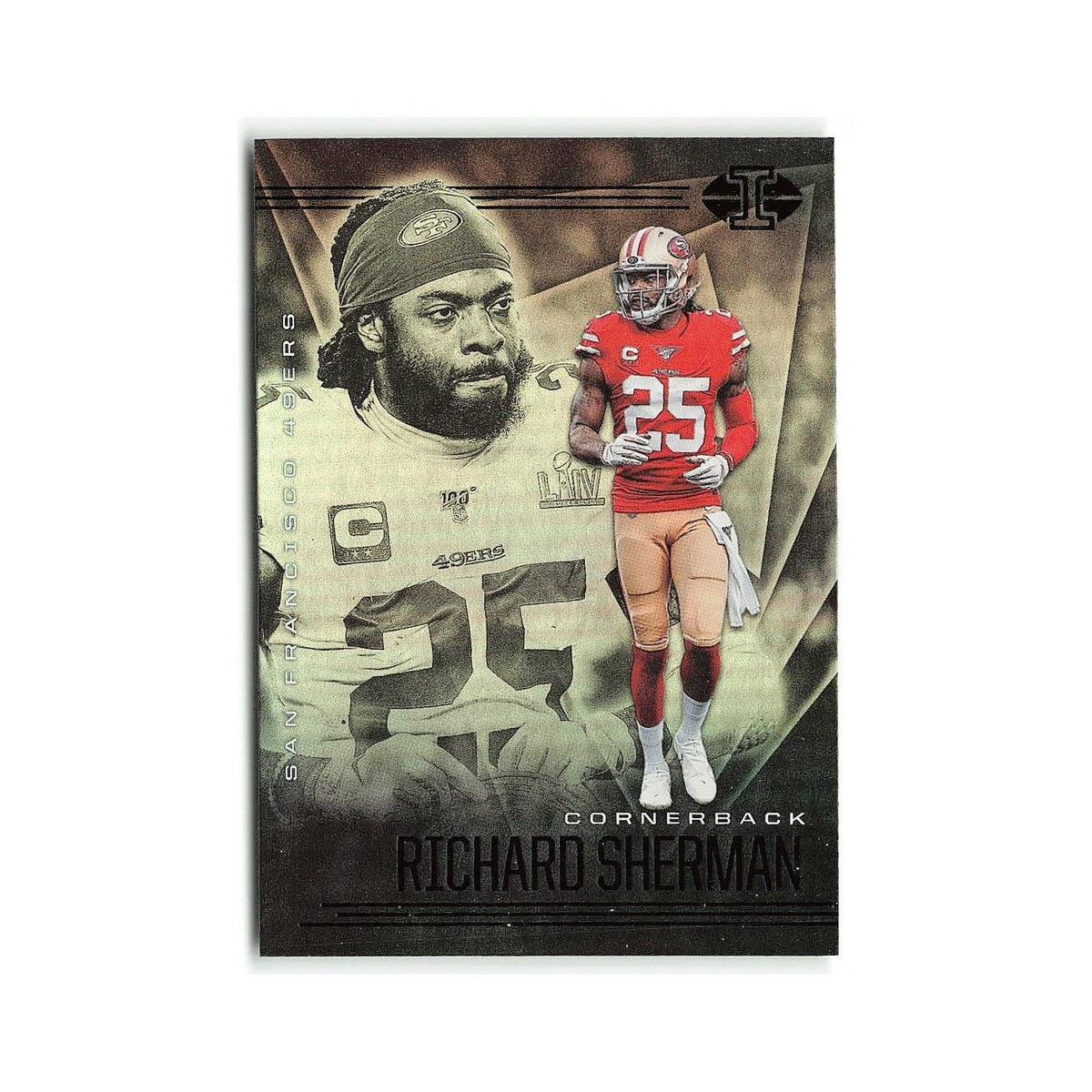 Richard Sherman 2020 Panini Illusions #91 San Francisco 49ers Football Card NM