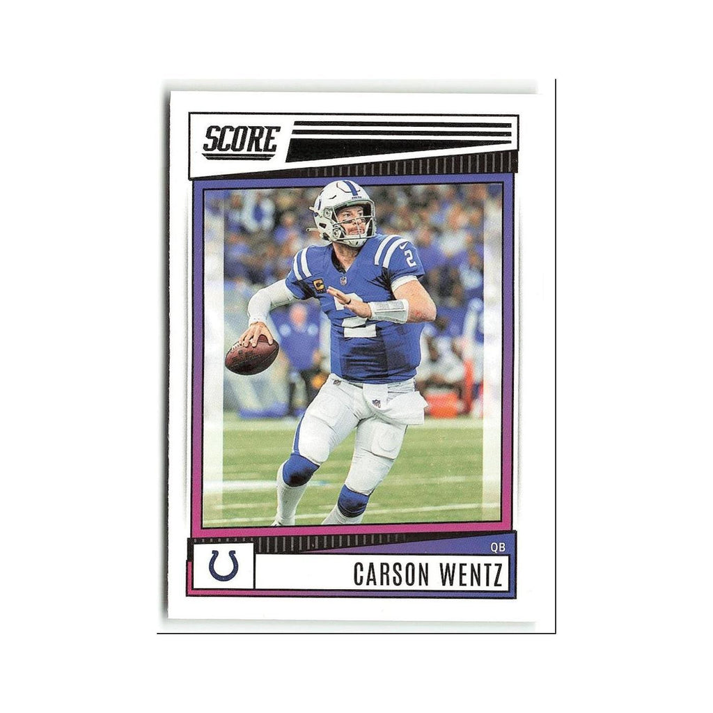 Carson Wentz 2022 Score #11 Indianapolis Colts Football Card NM