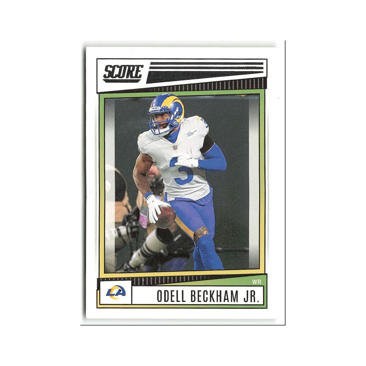 Odell Beckham Jr. 2022 Score #154 Los Angeles Rams Football Card NM