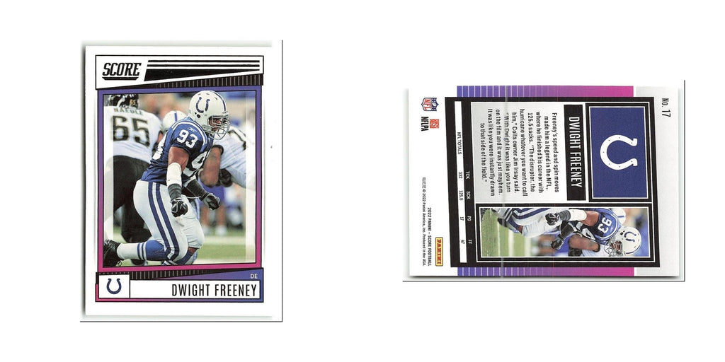Dwight Freeney 2022 Score #17 Indianapolis Colts Football Card NM