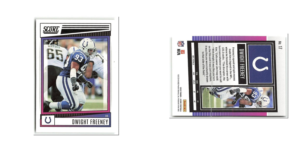 Dwight Freeney 2022 Score #17 Indianapolis Colts Football Card NM