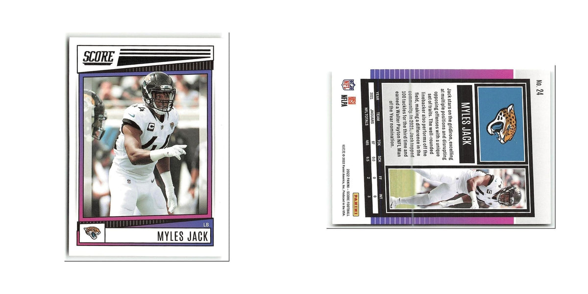 Myles Jack 2022 Score #24 Jacksonville Jaguars Football Card NM