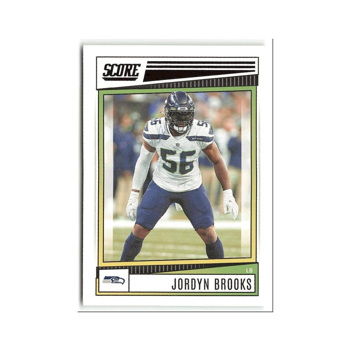 Jordyn Brooks 2022 Score #178 Seattle Seahawks Football Card NM