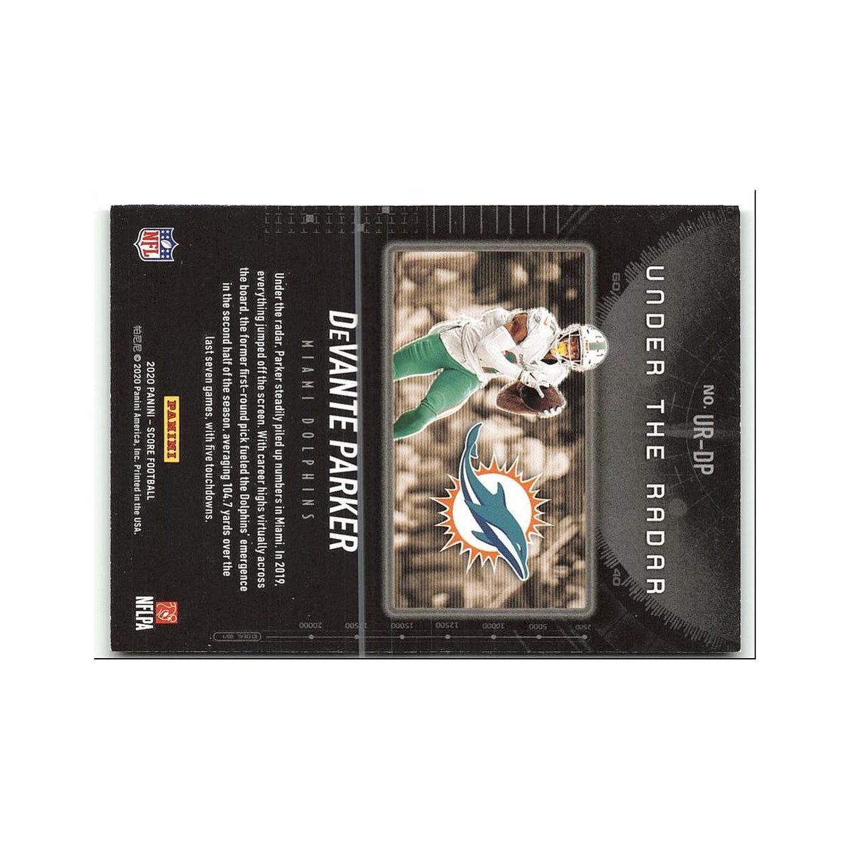 DeVante Parker 2020 Score #UR-DP Miami Dolphins Football Card NM