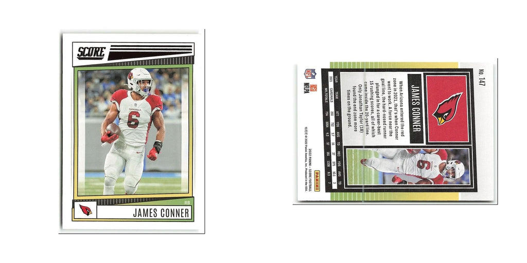 James Conner 2022 Score #147 Arizona Cardinals Football Card NM
