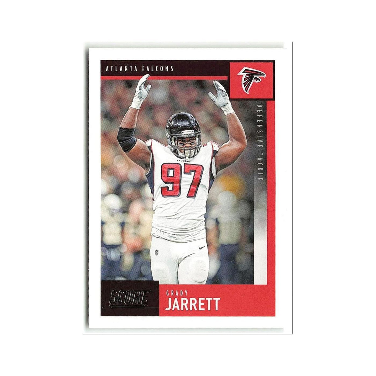 Grady Jarrett 2020 Score #255 Atlanta Falcons Football Card NM