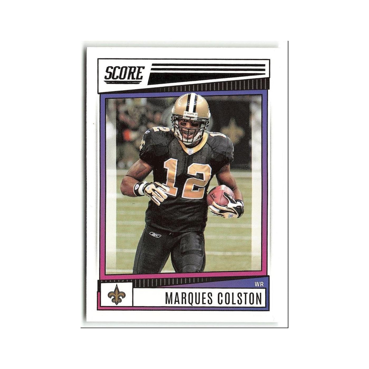 Marques Colston 2022 Score #62 New Orleans Saints Football Card NM