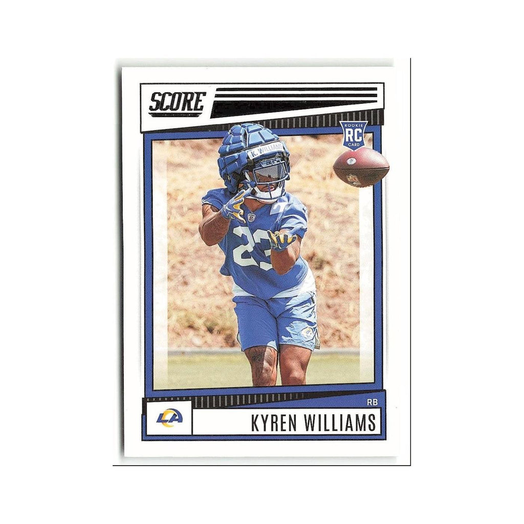 Kyren Williams Rookie 2022 Score #332 Los Angeles Rams Football Card NM