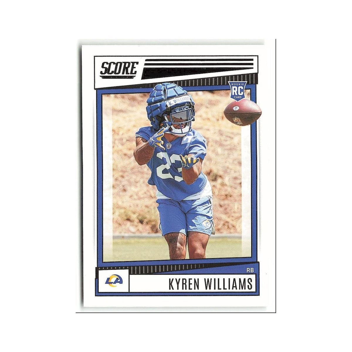 Kyren Williams Rookie 2022 Score #332 Los Angeles Rams Football Card NM
