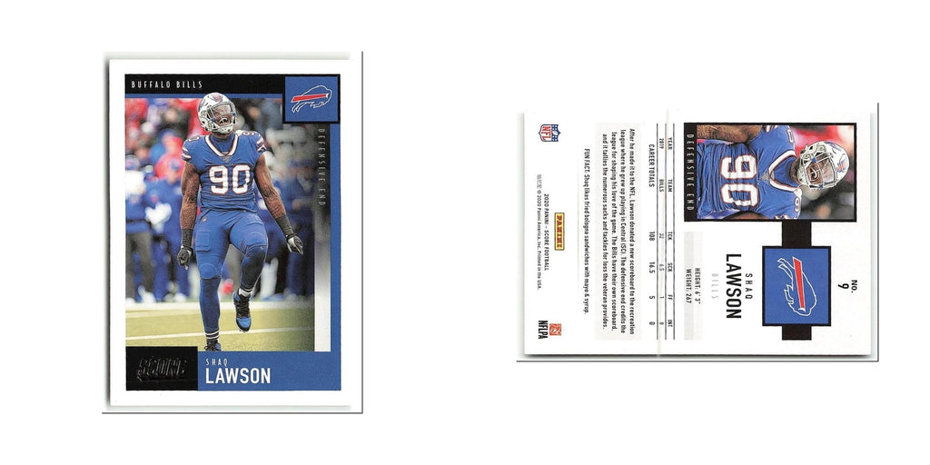 Shaq Lawson 2020 Score #9 Buffalo Bills Football Card NM