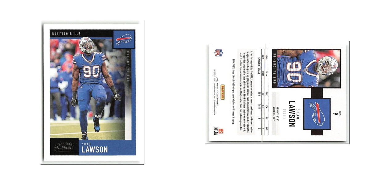 Shaq Lawson 2020 Score #9 Buffalo Bills Football Card NM
