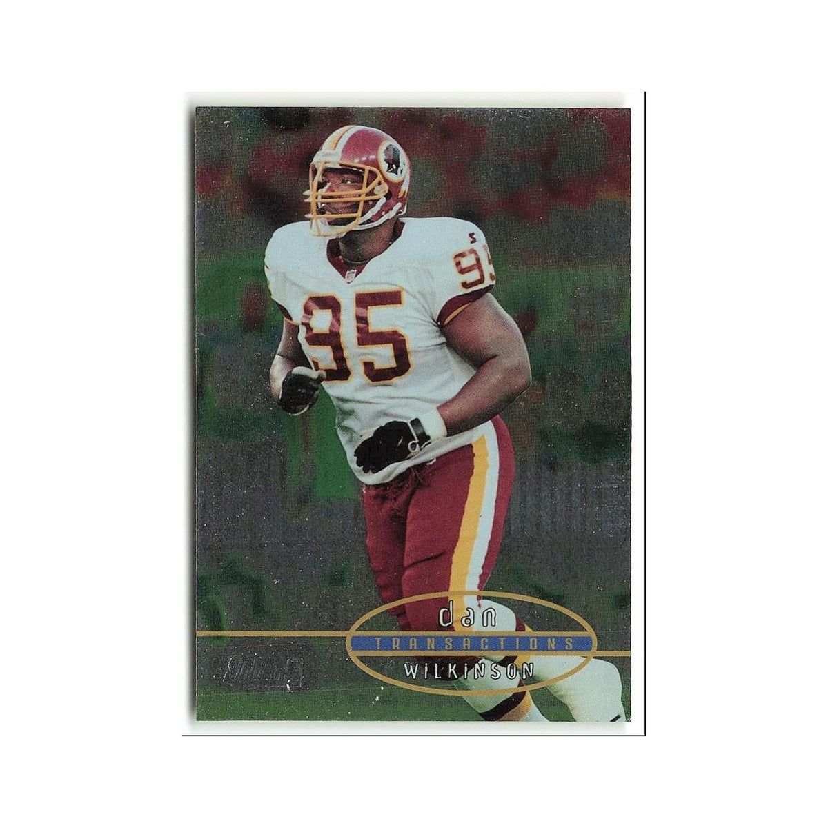 Dan Wilkinson 1998 Topps Stadium Club #53 Washington Redskins Football Card NM