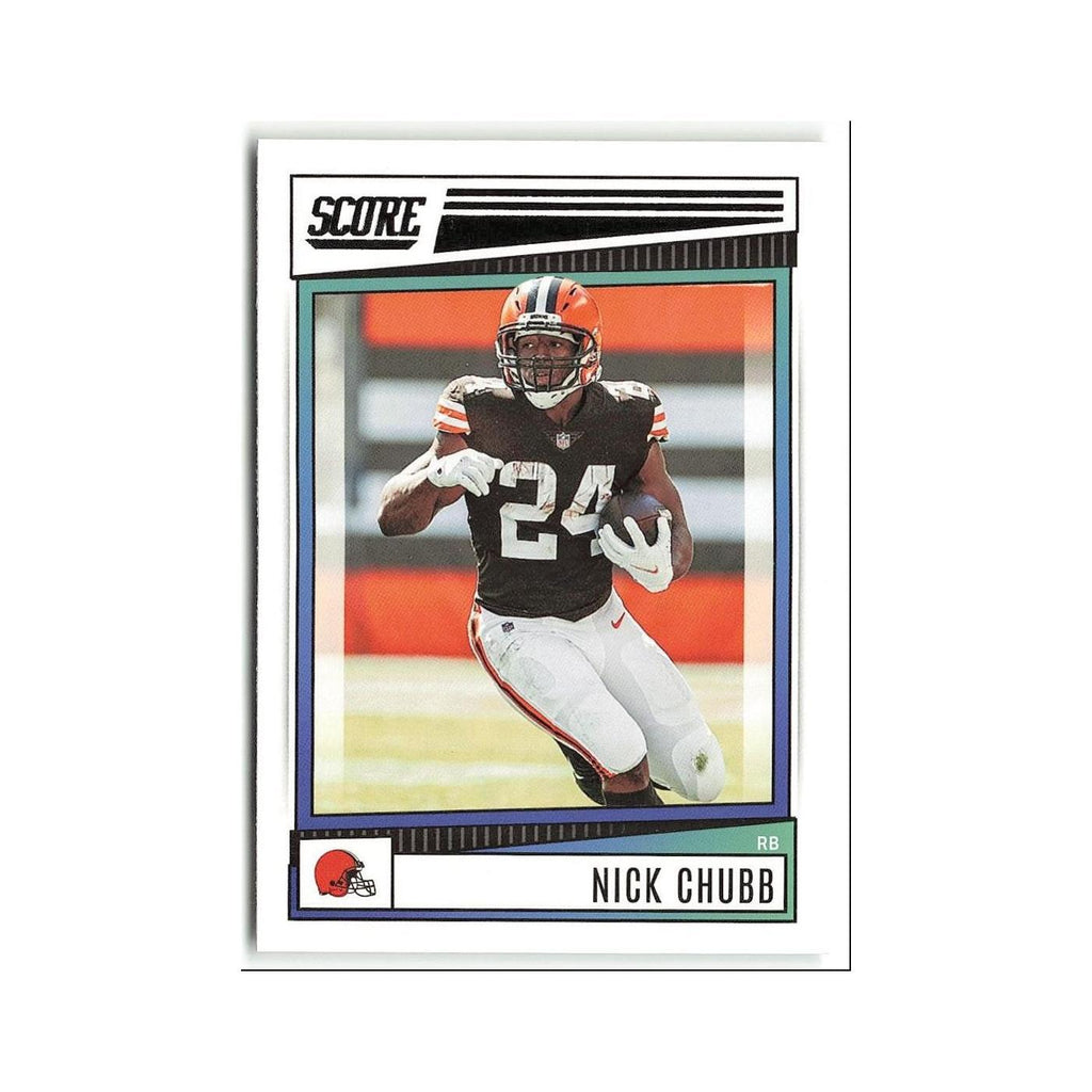 Nick Chubb 2022 Score #204 Cleveland Browns Football Card NM