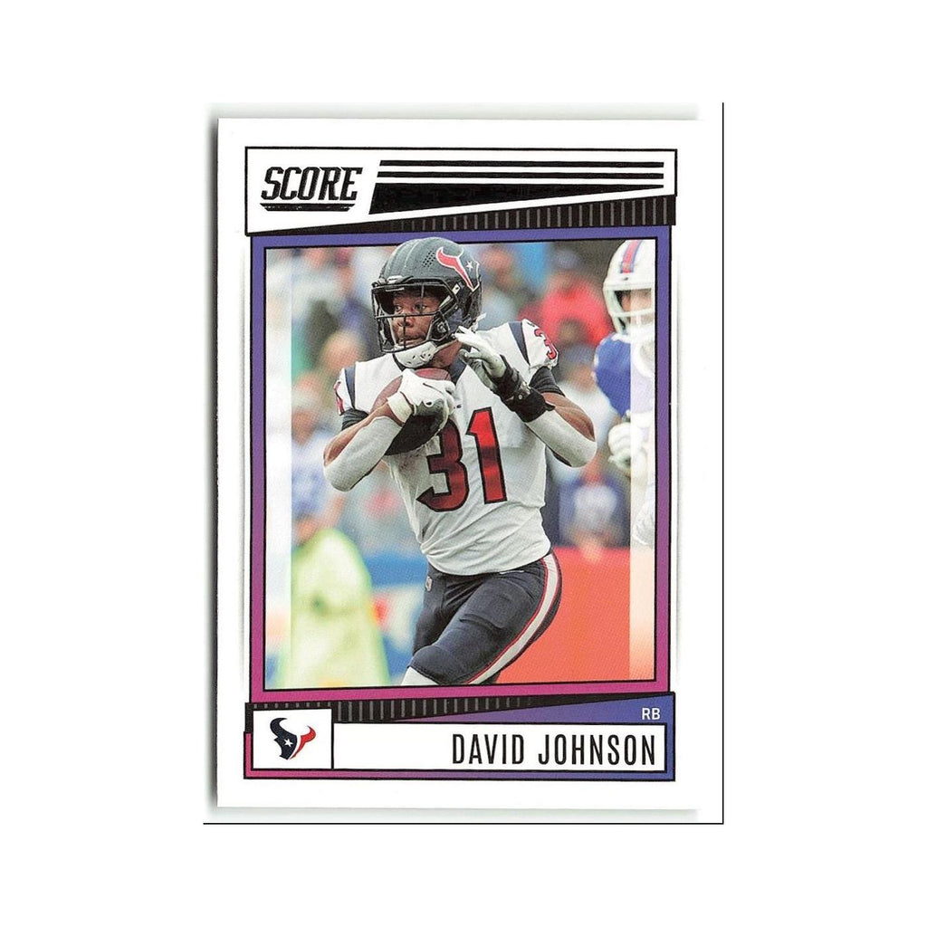 David Johnson 2022 Score #4 Houston Texans Football Card NM