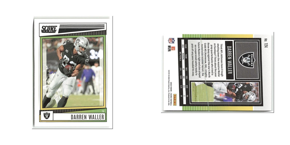 Darren Waller 2022 Score #124 Las Vegas Raiders Football Card NM