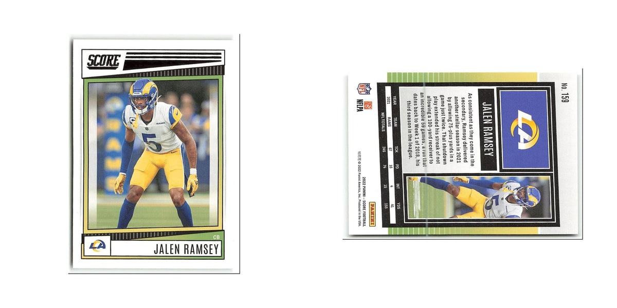 Jalen Ramsey 2022 Score #159 Los Angeles Rams Football Card NM