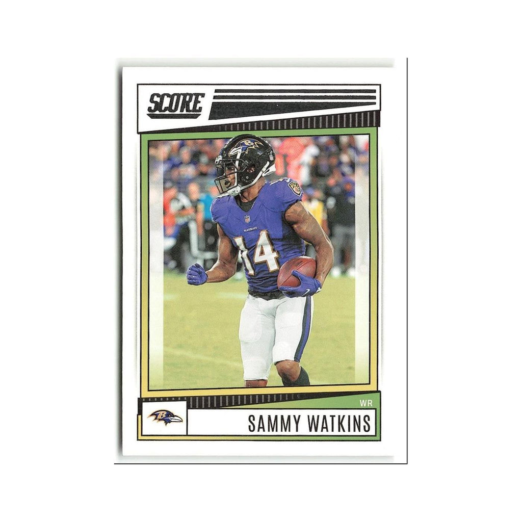 Sammy Watkins 2022 Score #182 Baltimore Ravens Football Card NM