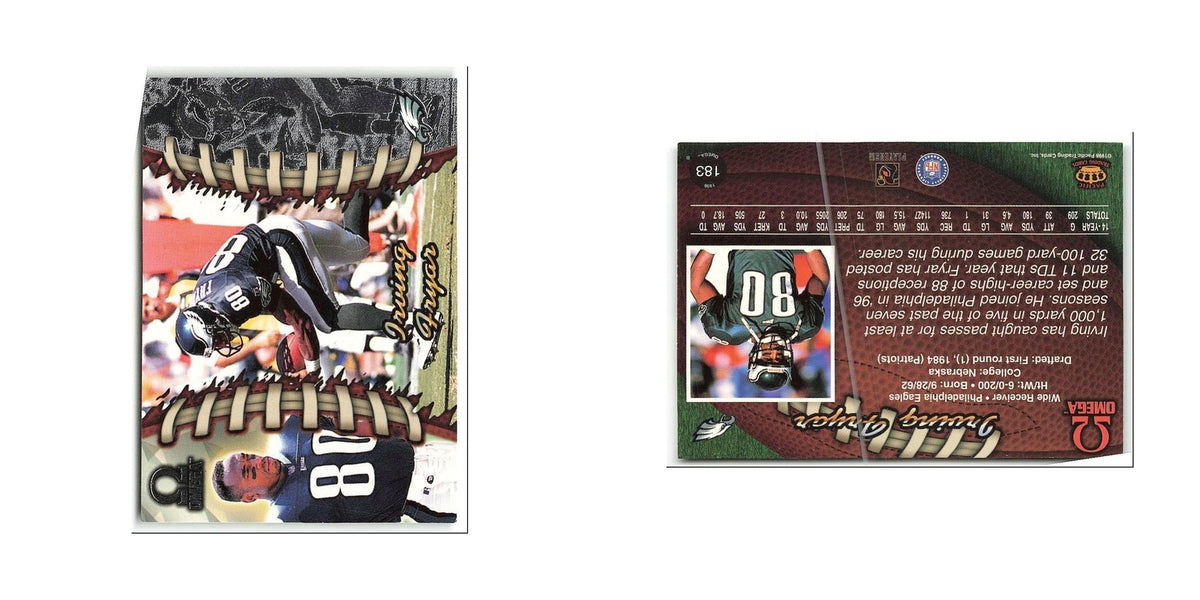 Irving Fryar 1998 Pacific Omega #183 Philadelphia Eagles Football Card NM