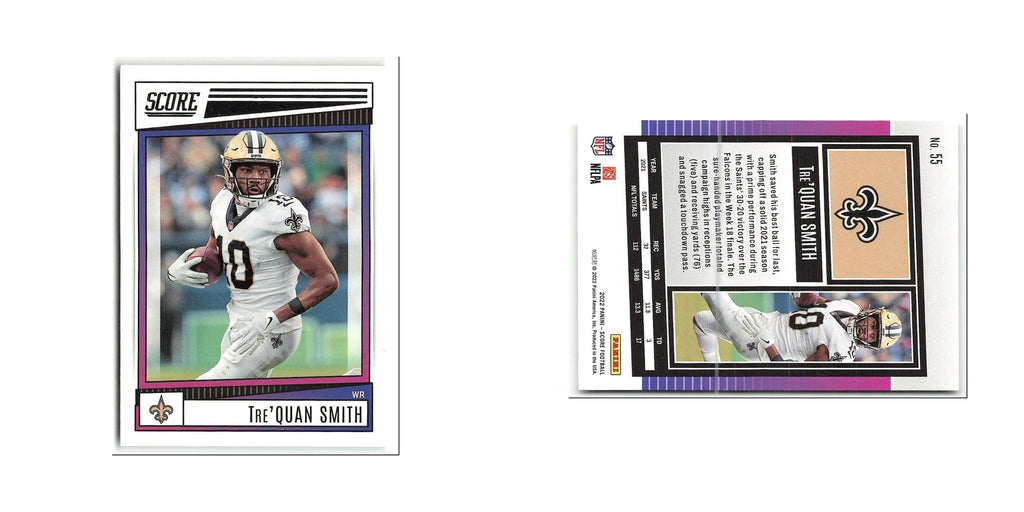 Tre'Quan Smith 2022 Score #55 New Orleans Saints Football Card NM