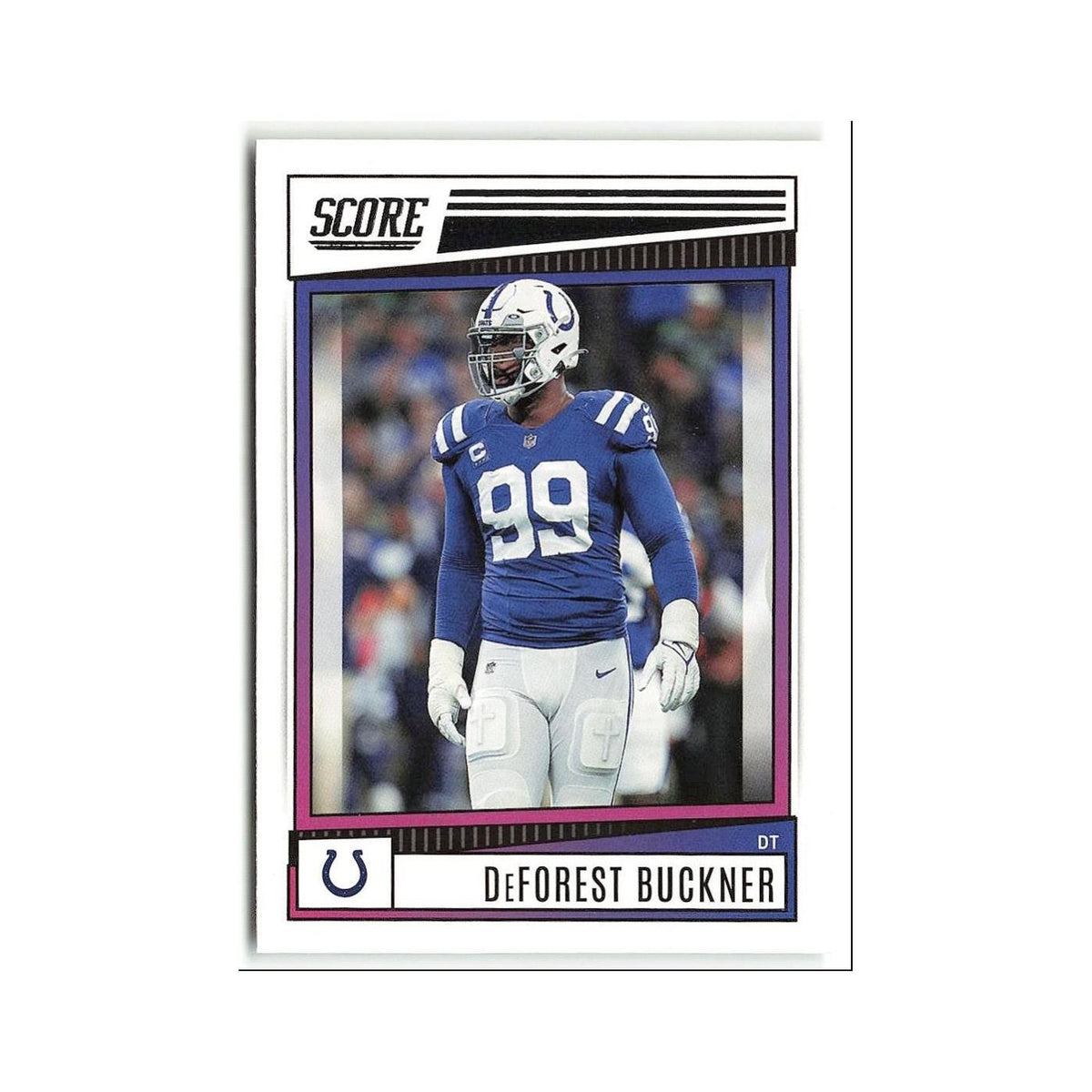 DeForest Buckner 2022 Score #13 Indianapolis Colts Football Card NM